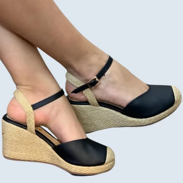 plataformas mujer plataformas 5 medio AF1085 negro 1