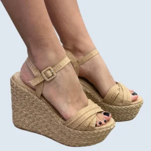 PLATAFORMA EN YUTE CAPELLADA CRUZADA