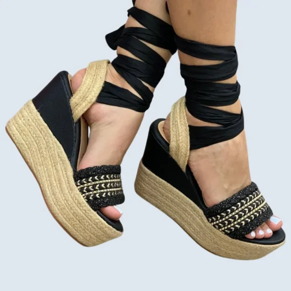 plataformas mujer plataformas 7 medio AF230 negro 1 1