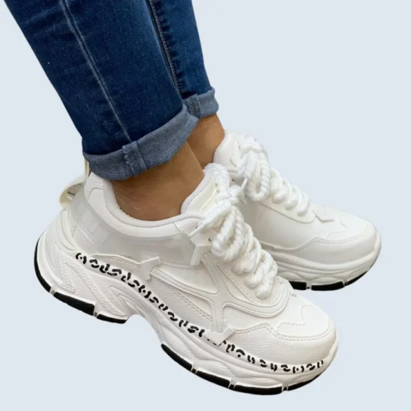 tenis mujer tenis deportivos FLECHAS blanco 1