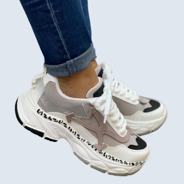 tenis mujer tenis deportivos FLECHAS talcogris 1