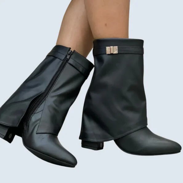 botas mujer botas de tacon AXXEL negro 2