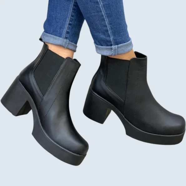 BOTIN TACON GRUESO ELASTICOS EN CAÑA