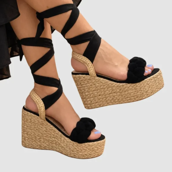 plataformas mujer plataformas 712 EM1215 negro