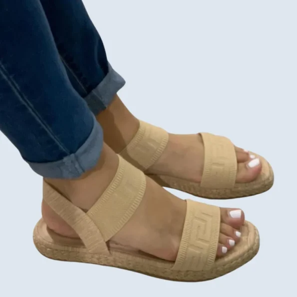 sandalias mujer sandalias planas EM1606 yute