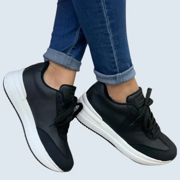 tenis mujer tenis casuales HM611 negro 2
