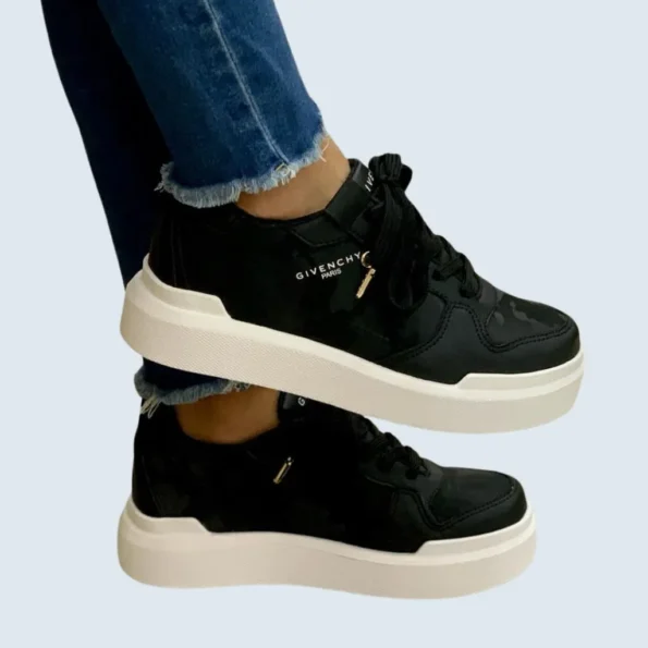 TENNI CLASICO SUELA BAJITA MATERIAL CAMUFLADO