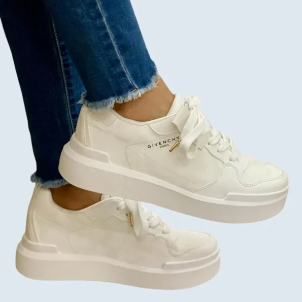 tenis mujer tenis clasicos HM421 talco 1