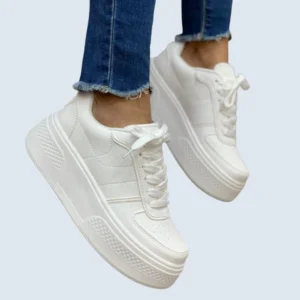 TENIS DAMA SUELA ALTA CLASICO