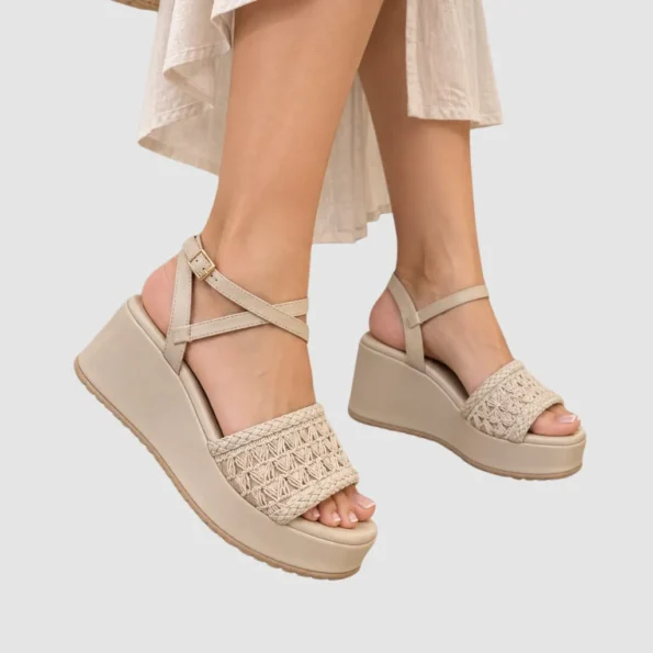 plataformas mujer plataformas 52 AF943 beige