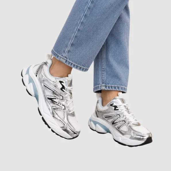 tenis mujer tenis casuales BB010 blanco plata
