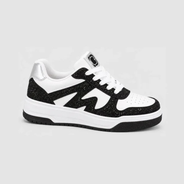 tenis mujer tenis casuales BBI 2 blanco negro PORTADA