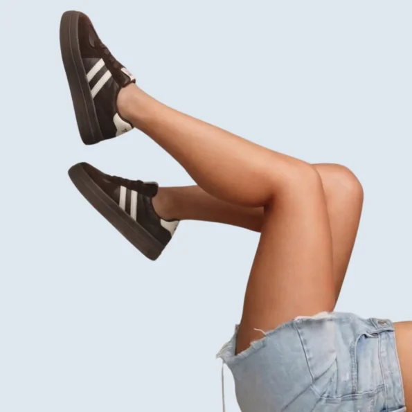 tenis mujer tenis casuales KP25B cafe