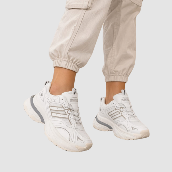 tenis mujer tenis casuales FF1286 talco