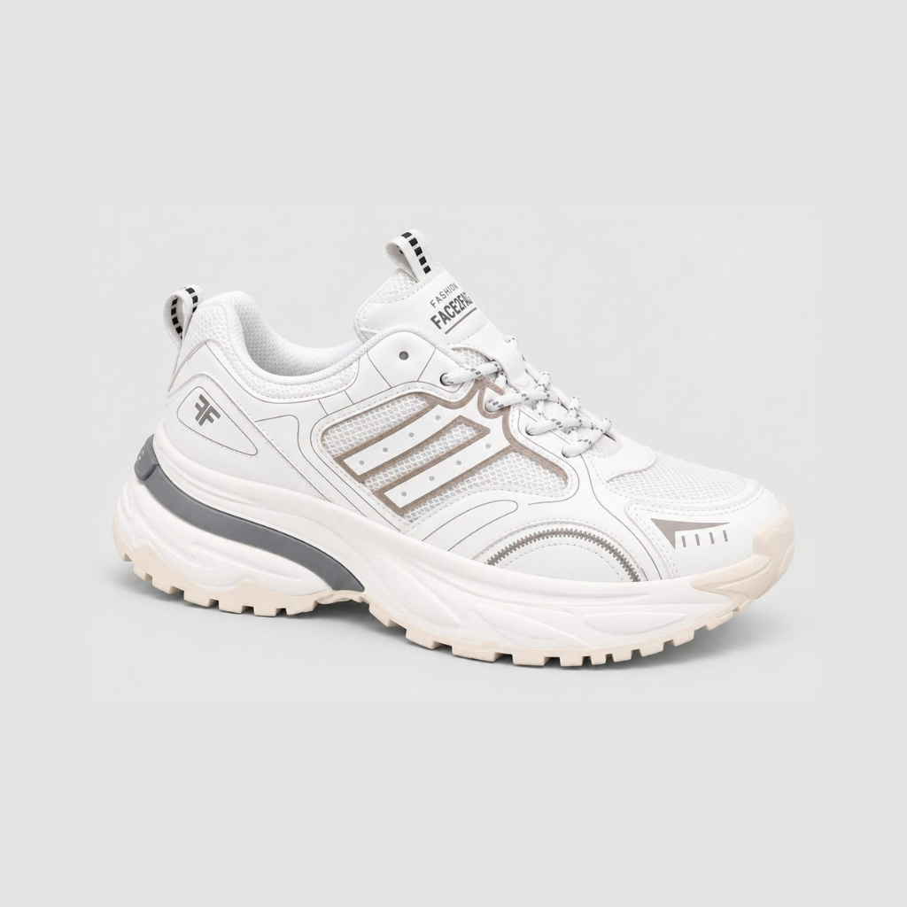 tenis mujer tenis casuales FF1286 talco PORTADA