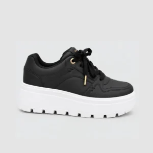 tenis mujer tenis suela alta HM656 negro PORTADA